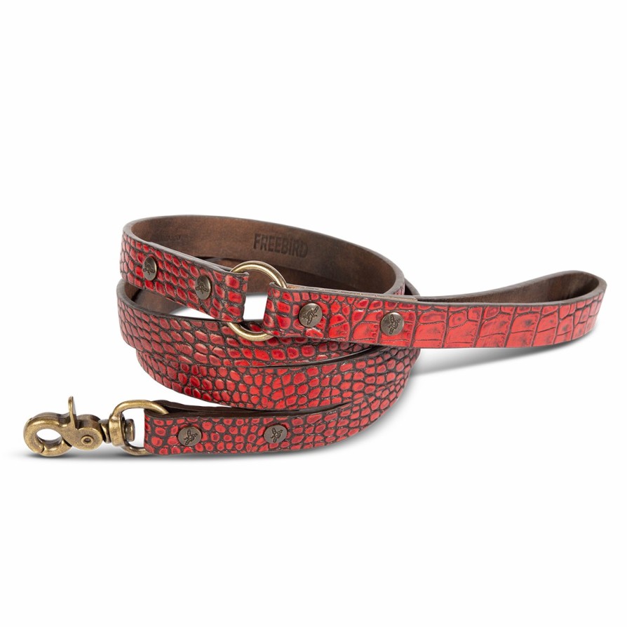 FREEBIRD STORES Dog Leash Small Leather Goods